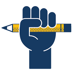 Pencil Fist Icon